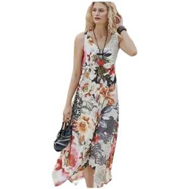 Soft Surroundings Seraphina Floral Zebra Print Sle