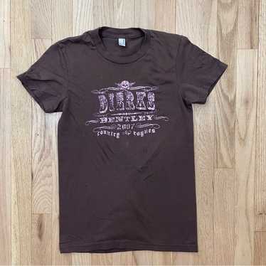 DIERKS BENTLEY アルバムTシャツ　古着 DIERKS BENTLEY アルバムTシャツ 古着 Dierks Bentley Signed
