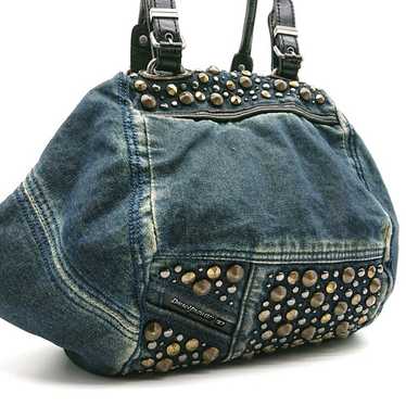 DIESEL Vintage 2Way Shoulder Large Boston Bag y2k Black