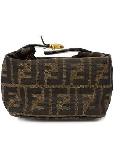 バッグ FENDI Zucca Vanity Bag Makeup Pouch Fendi Zucca Makeup Bag – Andreu's Luxury Closet
