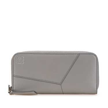 小物 LOEWE Puzzle Zip Around Grey Multi Loewe puzzle zip - Gem