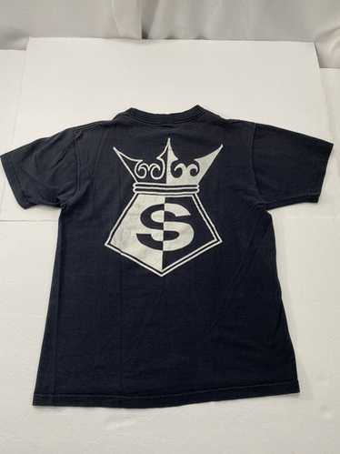 OLD STUSSY Tシャツ　made in USA 90s OG Stüssy T-shirt Vintage Rasta Jazz Saxophon Logo