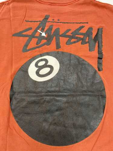 トップス OLD STUSSY 80s crazy font logo shirts OLD STUSSY 80s crazy font logo shirts