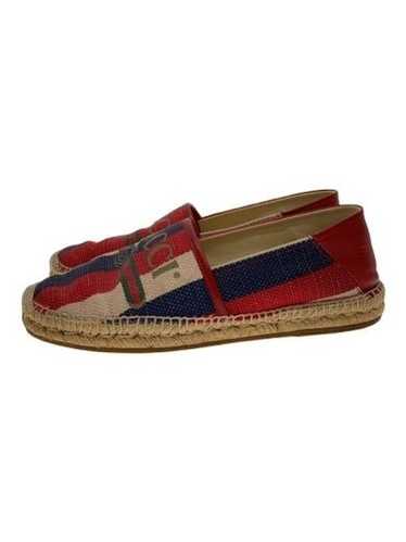 GUCCI/Canvas Sylvie Stripe Logo Espadrilles Espadr