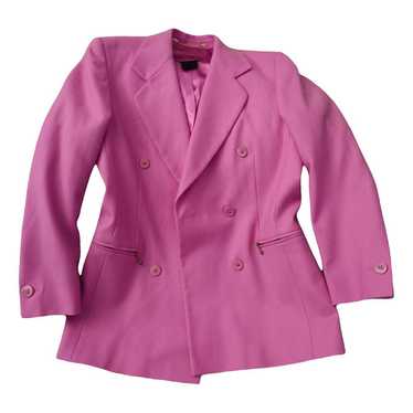 Escada Wool Blend Blazer Jacket size 36 US S 6 Women Black