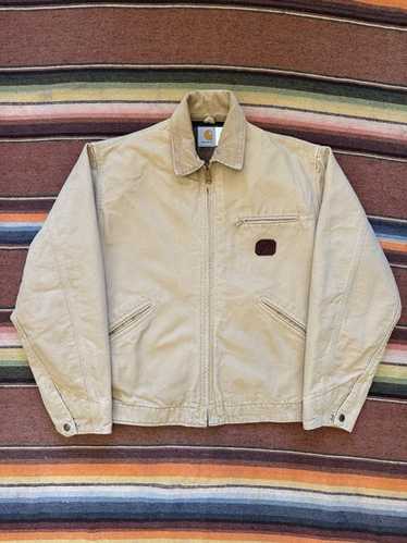 USA Carhartt デトロイトジャケット J43 CHT Vintage Carhartt Jacket J43 CHT Blanket-Lined Chore Coat