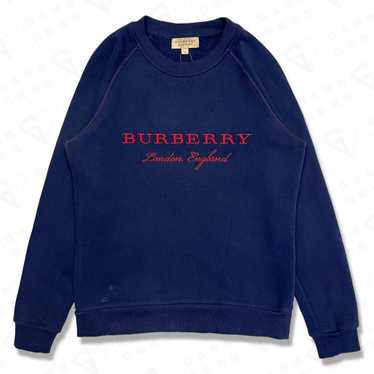 Burberry logo embroidered sweatshirt - Gem