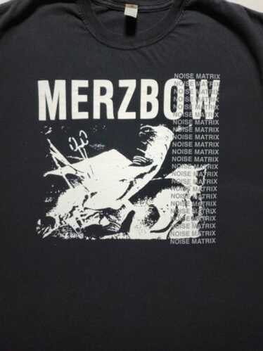 レア！MERZBOW NOISE MATRIX Tシャツ 非常階段 ノイズウォー MERZBOW × (K)OLLAPS NOISE PROJECT | Fragile フラジャイル 大阪
