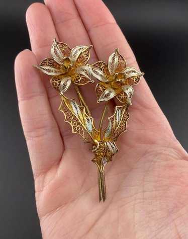 Vintage 800 silver gold - Gem