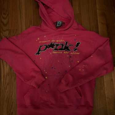 Sp5der P*NK Hoodie Black Men's - FW21 - US