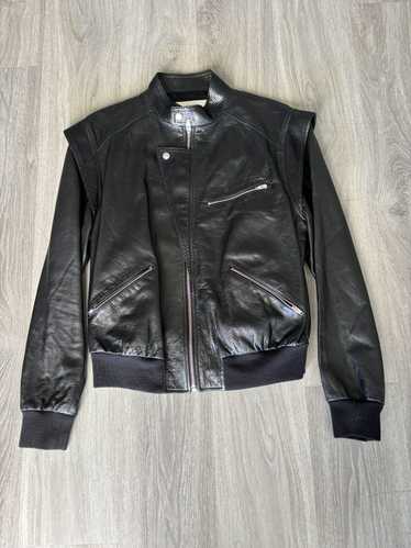 Celine Leather Jacket – DUSTED ROSE