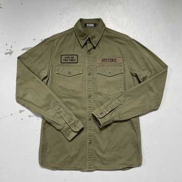 HYSTERIC GLAMOUR アーミーシャツ HYSTERIC GLAMOUR（ヒステリックグラマー）の「JT/JOHNNY FUCKIN