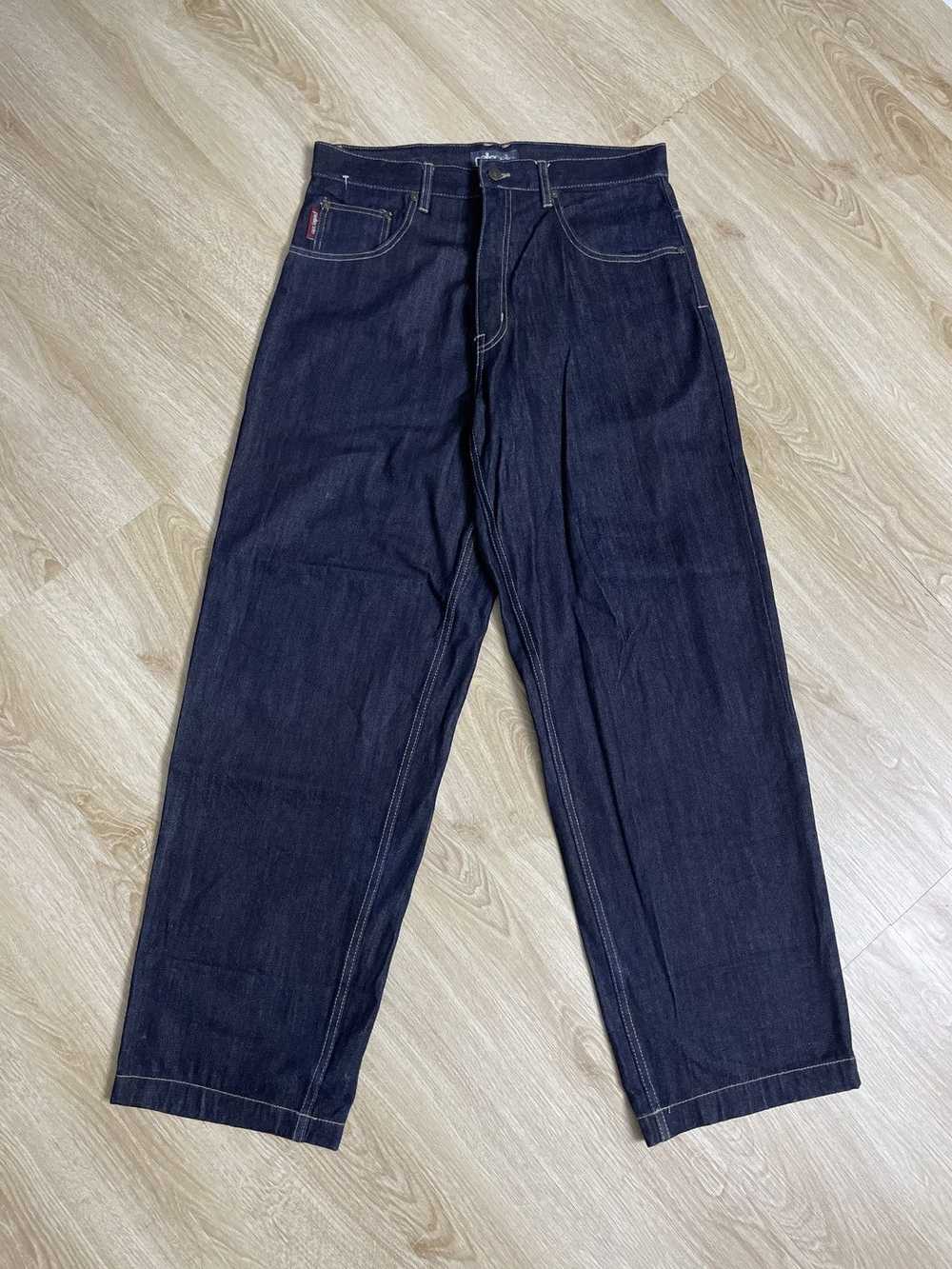Marc Buchanan × Pelle Pelle × Vintage Vintage Pele Pele X Marc Buchanan Baggy denim pants