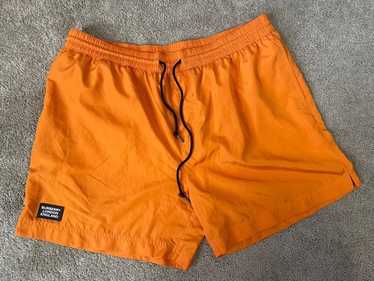 burberry swimsuit mens orange
