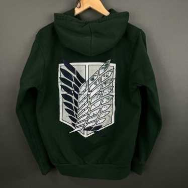 Early Or Vintage Attack On Titan Double Sided Grap