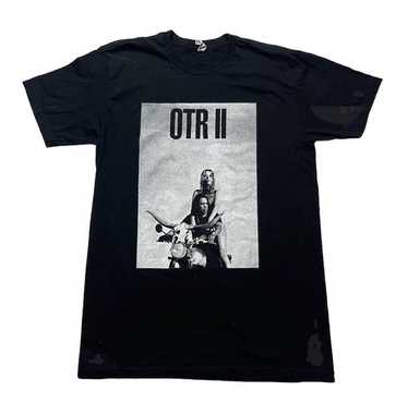 Jay Z Beyonce T-Shirt Adult Medium On The Run Tour 2014