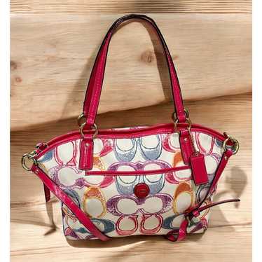 Coach signature scribble bag, - Gem