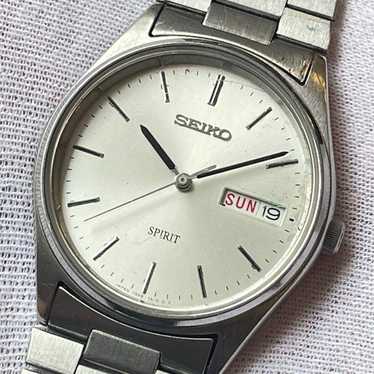 SEIKO SPIRIT 7N48-7000 腕時計 WTS] Seiko Spirit in Snowflake Dial ❄️ from December 1999