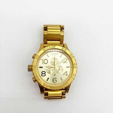 時計 NIXON 51-30 CHRONO ALLGOLD 51-30 Chrono Watch | All Gold / Black | Men's Stainless
