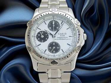 SEIKO ALBA CARIB ALARM CHRONOGRAPH 腕時計 JA-0329| セイコー ALBA CARIB アラーム 1/10秒クロノグラフ