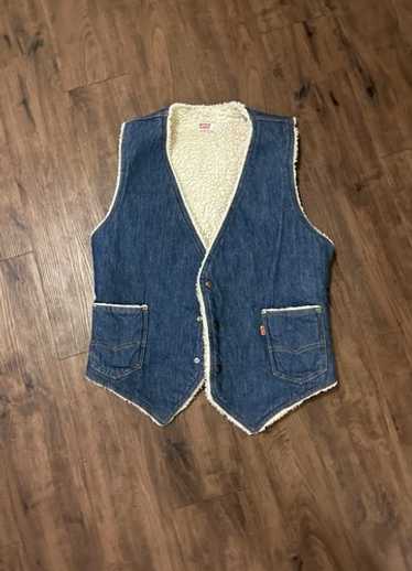 Levi’s 1970S Vintage denim Vest - image 1