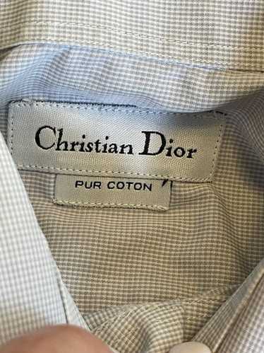 Christian Dior◆長袖シャツ/M/コットン/ORN/チェック grm-8119_001.jpg