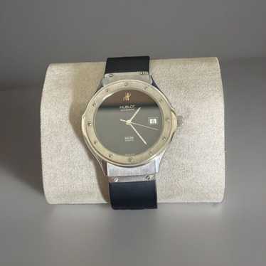 Big Bang Monochrome Steel Diamonds 38 mm