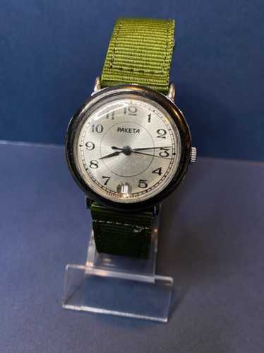 〈JT〉掛軸「風はライトへ」マイルドセブンライト　干支 虎　カレンダー 1986 Vintage Men's Watch Raketa Perpetual Calendar Soviet