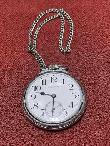 Seiko pocket watch silver - Gem