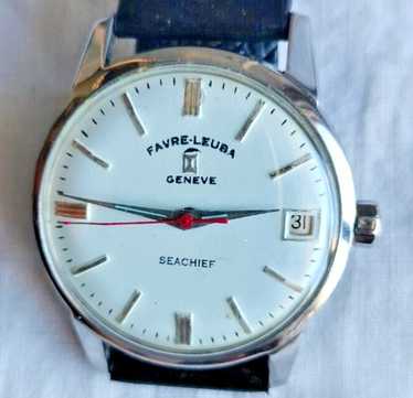 FAVRE-LEUBA GENEVE SEACHIEF 手巻き腕時計 A3280 Favre Leuba Sea Chief - Etsy