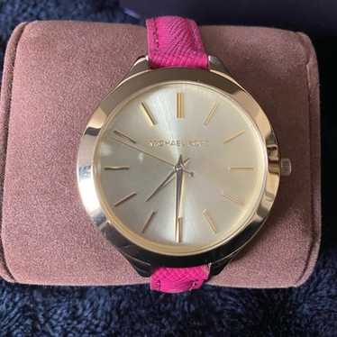 MICHAEL KORS ウォッチ ピンク Michael Kors Parker Watch, MK2297, Women's, Pink Leather