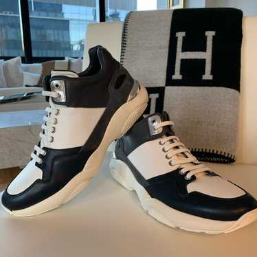 スニーカー FERRAGAMO SNEAKER (029835780989M NERSTR) New! Salvatore Ferragamo 'Storm' Low Top Sneakers Black