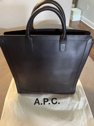 A.p.c. tote bag leather - Gem