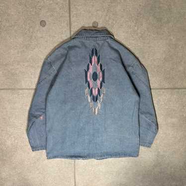 ジャケット・アウター OLD Diamond Head ORTEGA Chimayo Jacket Chimayo/hand woven/native pattern/ortega/tote - Gem
