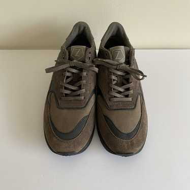 値下げ！（新品未使用）Z ZEGNA ダークブルースニーカー 箱付き定価10万円 Z zegna men sneakers - Gem
