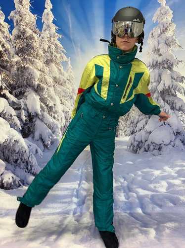 Vintage Descente Ski Suit - Gem