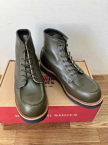 RED WING　9105　８D Red Wing Boots 9105 Plain Toe US:8D Leather Brown 045844d | eBay