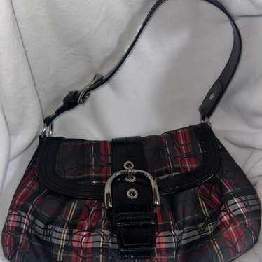 Coach plaid tartan shoulder - Gem