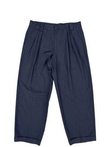 パンツ 90s GIANNI Versace slacks pants archive Vintage 90s Gianni Versace Red Triple Pleated Tapered Pants