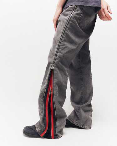 最終価格】DIESEL ストレートジーンズ サイドジップ D-Rise-Zip