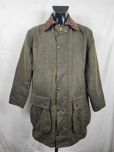 【イギリス製】【Barbour】NORTHUMBRIA 80s セージグリーン VINTAGE】91s 3warrant Barbour NORTHUMBRIA Sage C38 - 毎日を