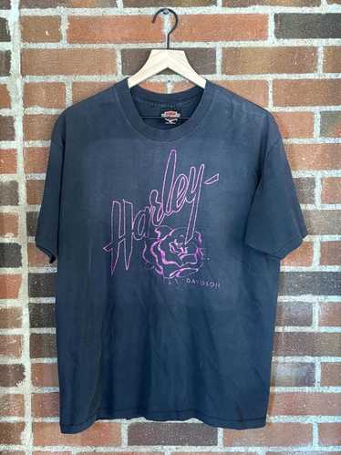 激レア1982 ヴィンテージ　ハーレー　Tシャツ HARLEY Davidson Vintage 1982 harley davidson - Gem