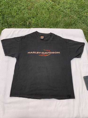 トップス 90s vintage Harley Davidson flame TEE 80~90s HARLEY DAVIDSON 