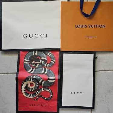 【グッチ・GUCCI】SHOPPING BAGS Gucci shopping bags and - Gem