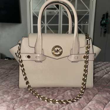 CARMEN 可愛い♡２トーン♪ 2way ベルト サッチェル Michael kors carmen satchel - Gem