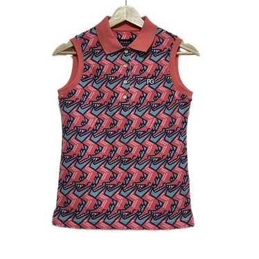 PEARLY GATES - 新品未使用 ラッセルノ RUSSELUNO NOISE LOGO POLO Pearly gates polo shirt - Gem