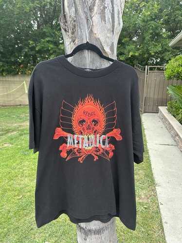 メタリカTシャツllica 1997 Fan Club T-shirt Metallica Club 1997 T Shirt – THE-ECHELON
