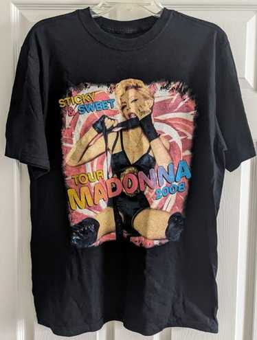 マドンナ 　Sticky & Sweet Tour　マイアミ公演 限定 Tシャツ 新品 MADONNA マドンナ Sticky & Sweet Tour Miami マイアミ公演