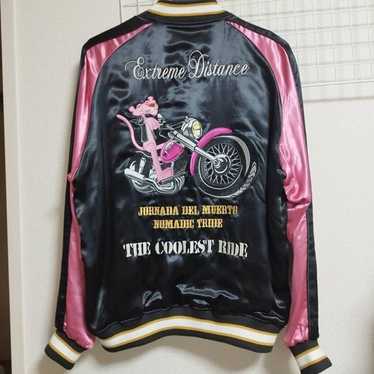 Flagstaff Pink Panther スカジャン Flagstaff pink panther collaboration - Gem