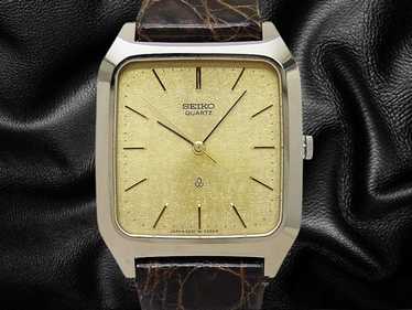 E378 SEIKO DOLCE セイコー腕時計 セイコー5931-5260 NEAR MINT* Vintage SEIKO Dolce 5931-5260 Quartz Gold Dial